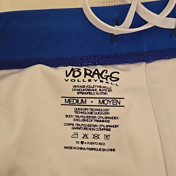 VB Rags Women's Volleyball Shorts Medium Blue - Picture 11 of 16